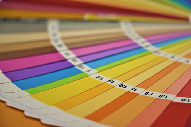 vzorník barevných odstínu značky HET